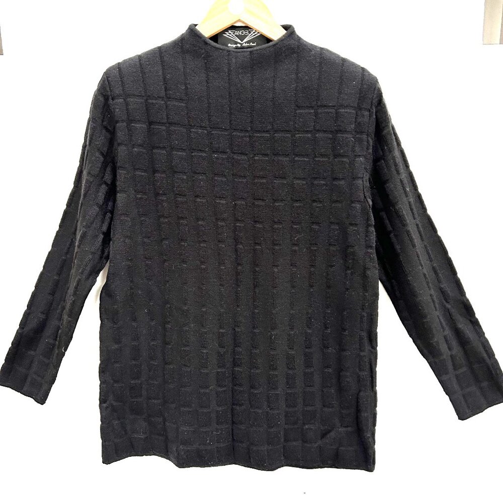 ANGEL Black Long Sleeve Pullover Sweater